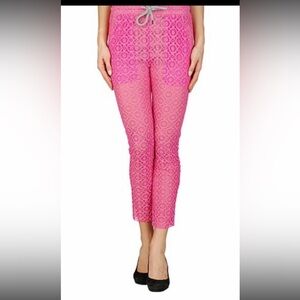 Pink Lace Women's Pants